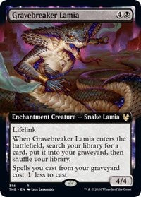 Gravebreaker Lamia (Extended Art) [Theros Beyond Death] | The Clever Kobold