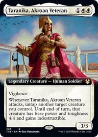 Taranika, Akroan Veteran (Extended Art) [Theros Beyond Death] | The Clever Kobold