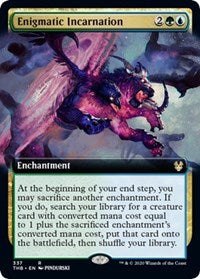 Enigmatic Incarnation (Extended Art) [Theros Beyond Death] | The Clever Kobold