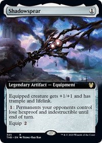 Shadowspear (Extended Art) [Theros Beyond Death] | The Clever Kobold