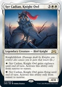 Syr Cadian, Knight Owl [Unsanctioned] | The Clever Kobold