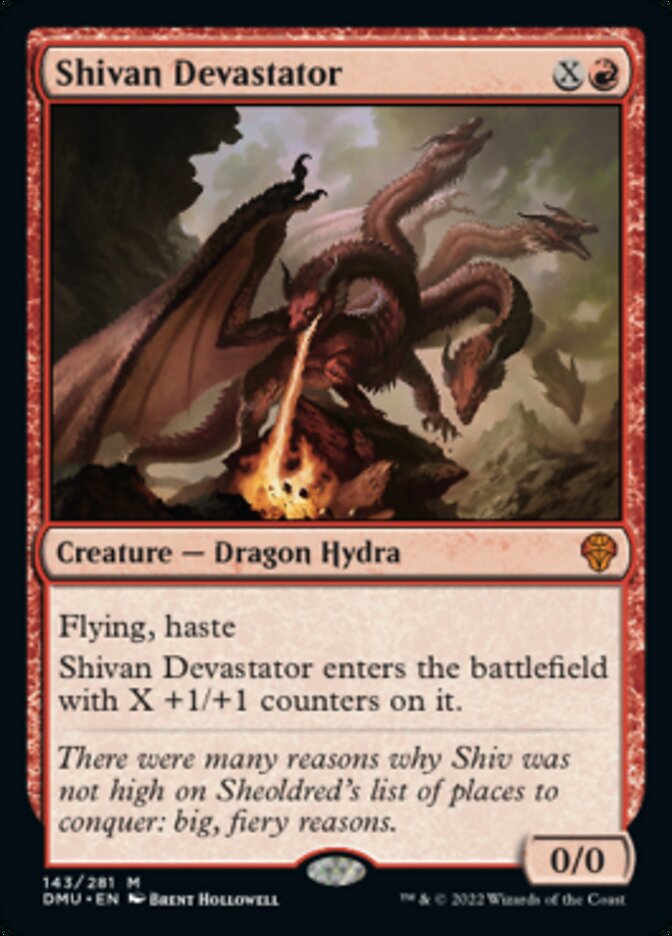 Shivan Devastator [Dominaria United] | The Clever Kobold