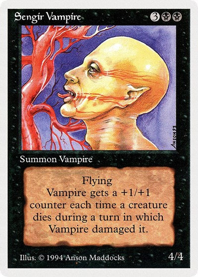 Sengir Vampire [Summer Magic / Edgar] | The Clever Kobold