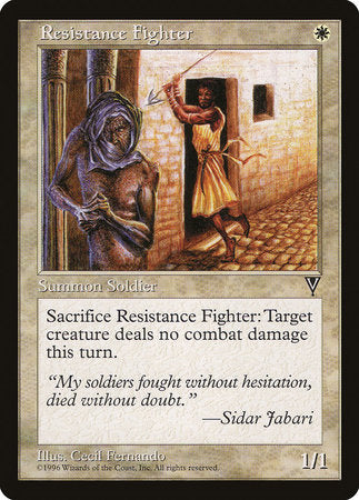 Resistance Fighter [Visions] | The Clever Kobold