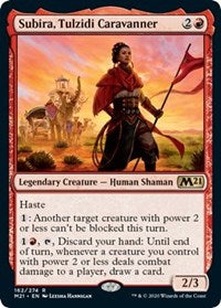 Subira, Tulzidi Caravanner [Core Set 2021] | The Clever Kobold