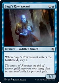 Sage's Row Savant [Jumpstart] | The Clever Kobold