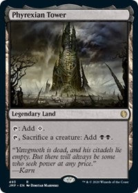 Phyrexian Tower [Jumpstart] | The Clever Kobold