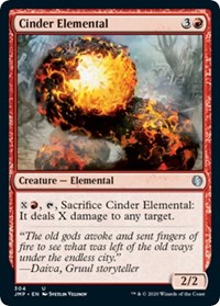 Cinder Elemental [Jumpstart] | The Clever Kobold