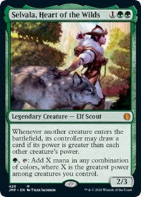 Selvala, Heart of the Wilds [Jumpstart] | The Clever Kobold