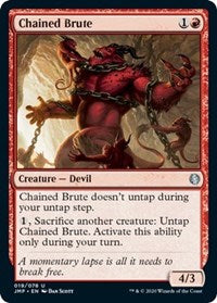 Chained Brute [Jumpstart] | The Clever Kobold