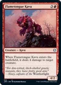 Flametongue Kavu [Jumpstart] | The Clever Kobold