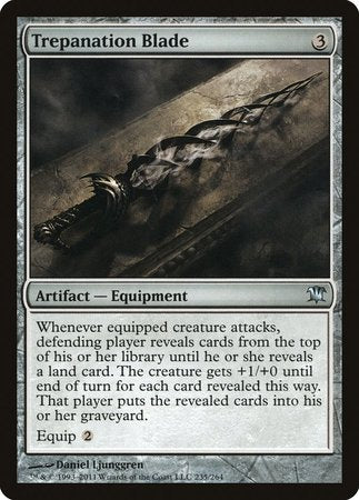 Trepanation Blade [Innistrad] | The Clever Kobold