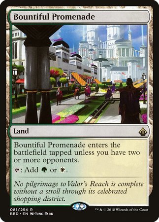 Bountiful Promenade [Battlebond] | The Clever Kobold