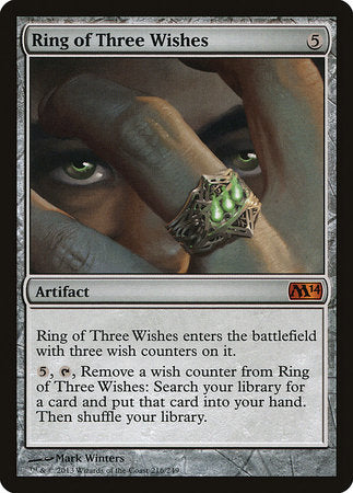 Ring of Three Wishes [Magic 2014] | The Clever Kobold