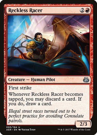 Reckless Racer [Aether Revolt] | The Clever Kobold