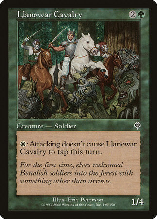 Llanowar Cavalry [Invasion] | The Clever Kobold