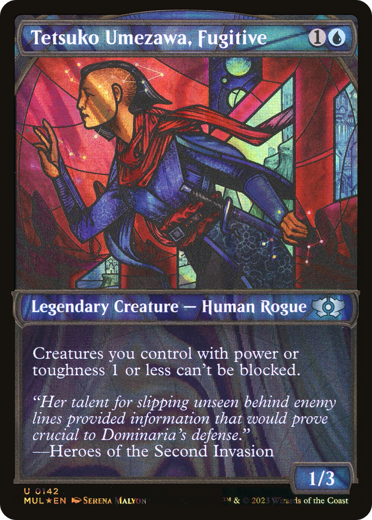 Tetsuko Umezawa, Fugitive (Halo Foil) [Multiverse Legends] | The Clever Kobold