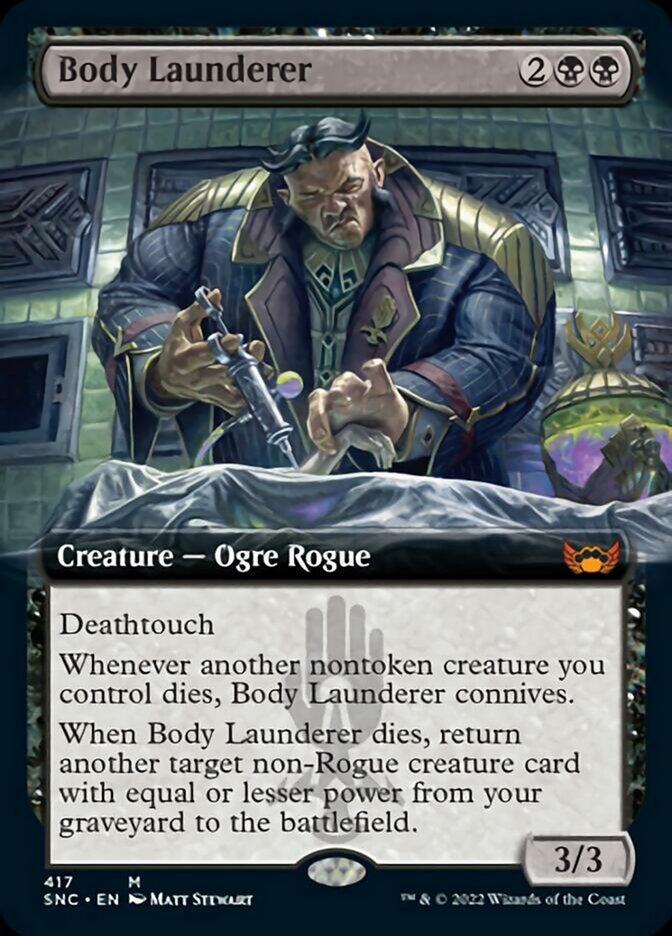 Body Launderer (Extended Art) [Streets of New Capenna] | The Clever Kobold