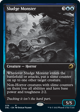 Sludge Monster [Innistrad: Double Feature] | The Clever Kobold