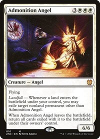 Admonition Angel [Zendikar Rising Commander] | The Clever Kobold