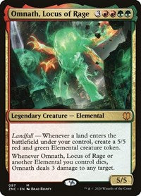 Omnath, Locus of Rage [Zendikar Rising Commander] | The Clever Kobold