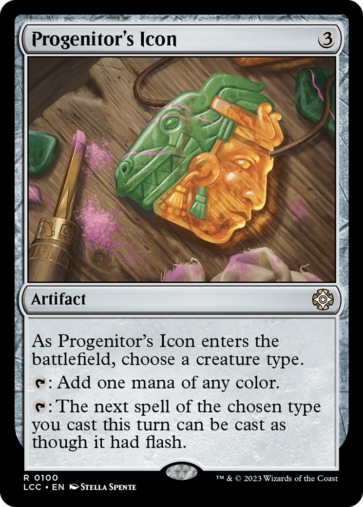 Progenitor's Icon [The Lost Caverns of Ixalan Commander] | The Clever Kobold