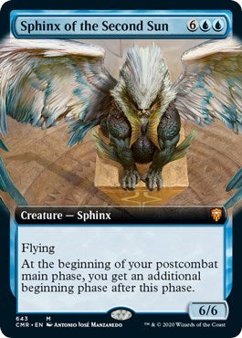 Sphinx of the Second Sun (Extended Art) [Commander Legends] | The Clever Kobold