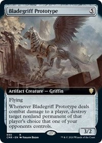 Bladegriff Prototype (Extended Art) [Commander Legends] | The Clever Kobold