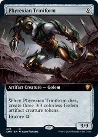 Phyrexian Triniform (Extended Art) [Commander Legends] | The Clever Kobold