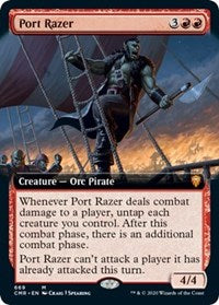 Port Razer (Extended Art) [Commander Legends] | The Clever Kobold