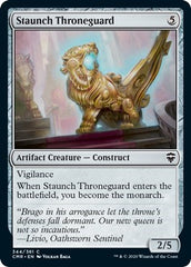 Staunch Throneguard [Commander Legends] | The Clever Kobold