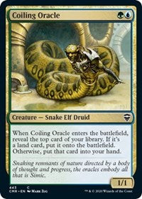 Coiling Oracle [Commander Legends] | The Clever Kobold