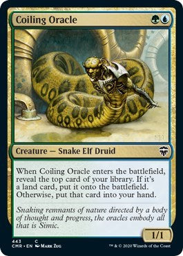 Coiling Oracle [Commander Legends] | The Clever Kobold