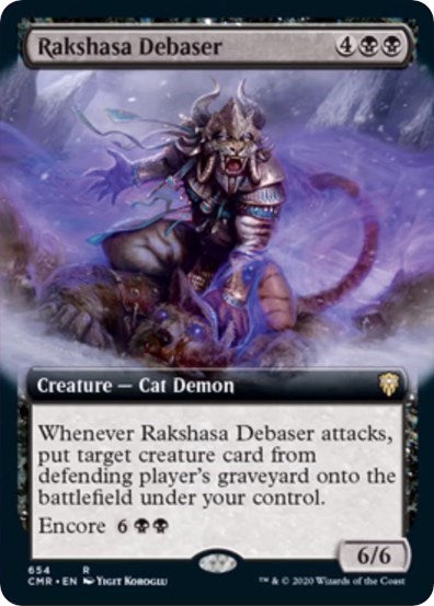 Rakshasa Debaser (Extended Art) [Commander Legends] | The Clever Kobold
