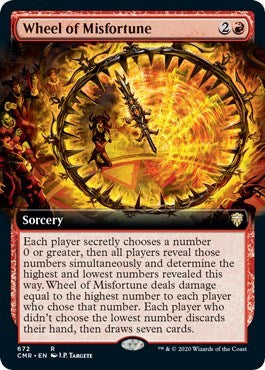 Wheel of Misfortune (Extended Art) [Commander Legends] | The Clever Kobold