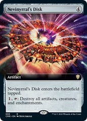 Nevinyrral's Disk (Extended Art) [Commander Legends] | The Clever Kobold