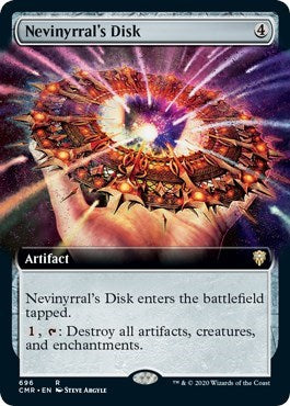 Nevinyrral's Disk (Extended Art) [Commander Legends] | The Clever Kobold