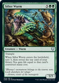 Sifter Wurm [Commander Legends] | The Clever Kobold