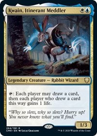 Kwain, Itinerant Meddler [Commander Legends] | The Clever Kobold