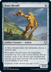 Brass Herald [Commander Legends] | The Clever Kobold