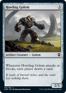 Howling Golem [Commander Legends] | The Clever Kobold