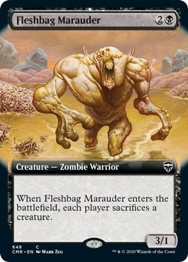 Fleshbag Marauder (Extended Art) [Commander Legends] | The Clever Kobold