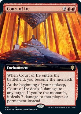 Court of Ire (Extended Art) [Commander Legends] | The Clever Kobold