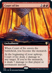 Court of Ire (Extended Art) [Commander Legends] | The Clever Kobold