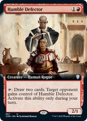 Humble Defector (Extended Art) [Commander Legends] | The Clever Kobold