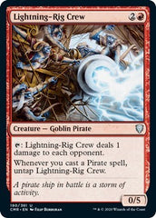 Lightning-Rig Crew [Commander Legends] | The Clever Kobold