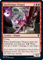 Sparktongue Dragon [Commander Legends] | The Clever Kobold