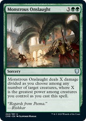 Monstrous Onslaught [Commander Legends] | The Clever Kobold