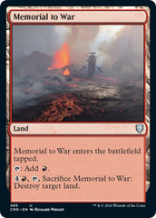 Memorial to War [Commander Legends] | The Clever Kobold