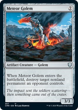 Meteor Golem (467) [Commander Legends] | The Clever Kobold